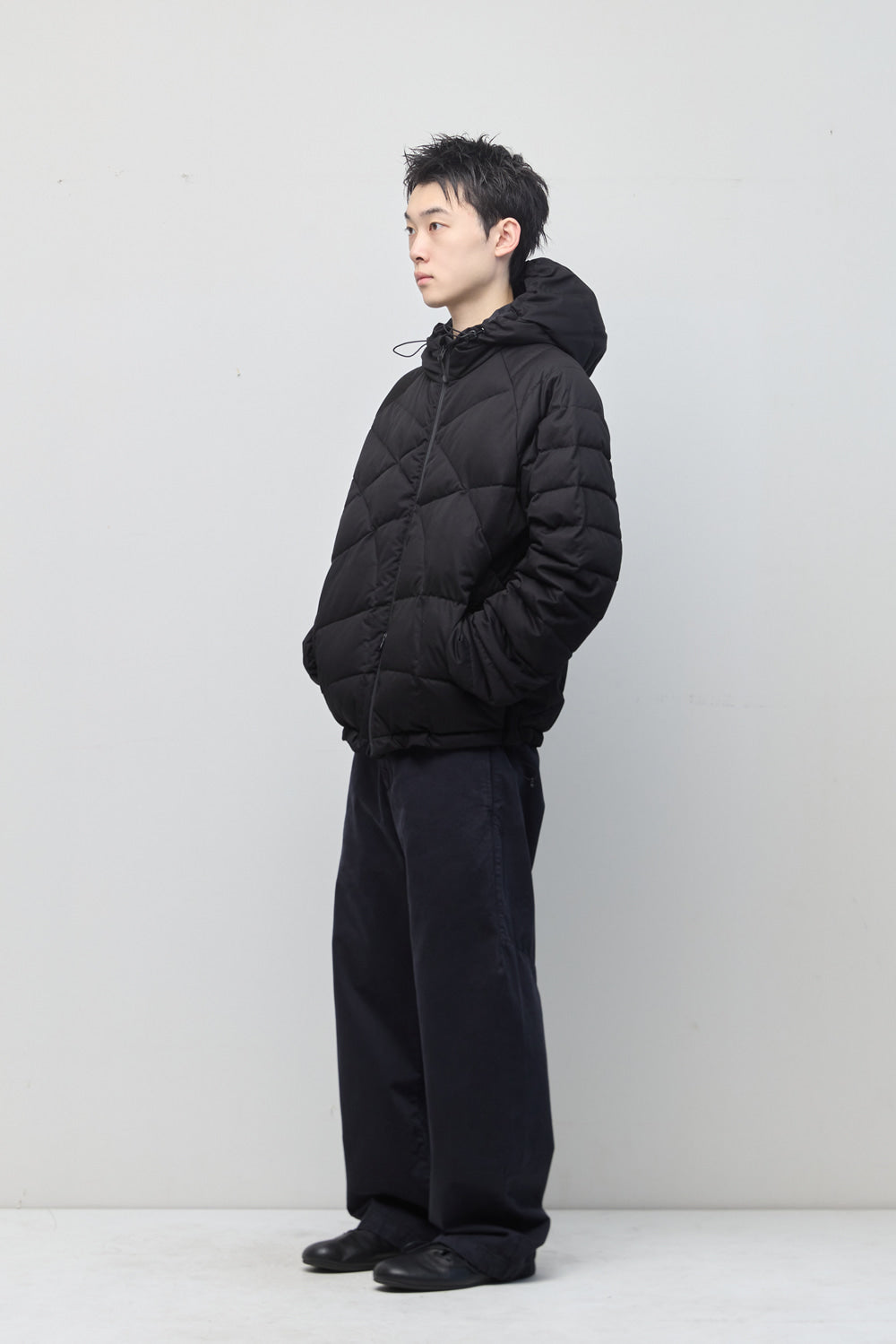 Hatchingroom - Web Goose Down Puffer Jacket (Jet Black) product image 15 | TRAB K-Fashion Australia