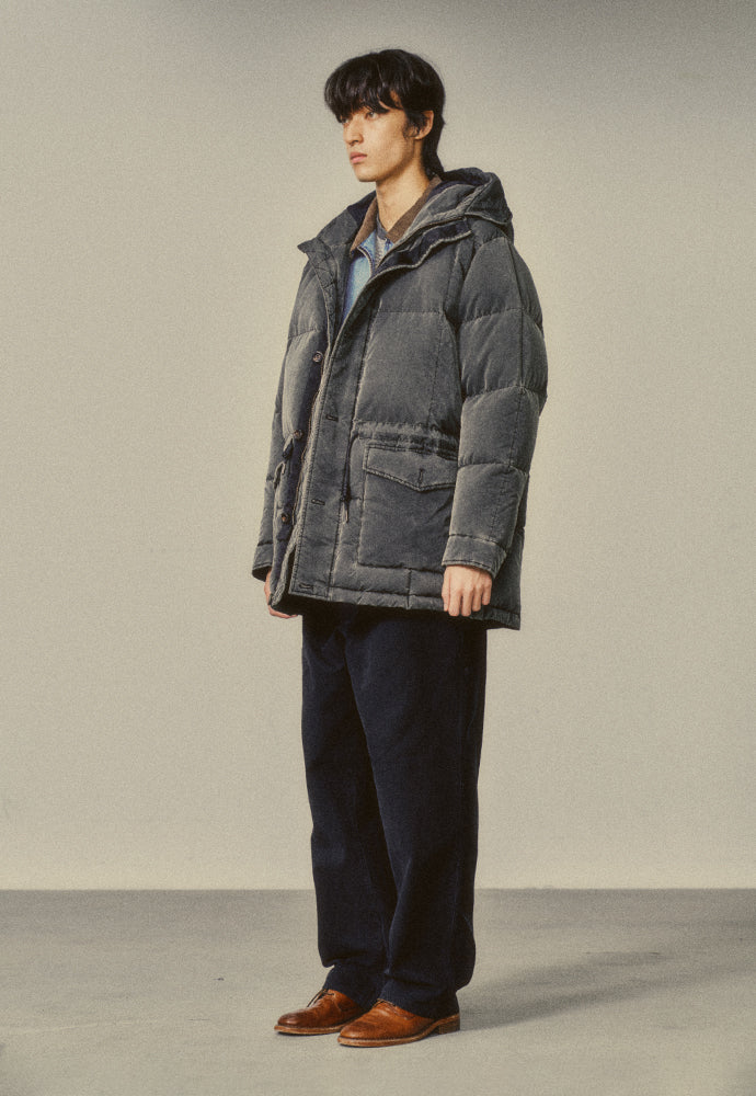 Art if acts - KARAKORAM Goose Down Parka (Faded Black) product image 3 | TRAB K-Fashion Australia