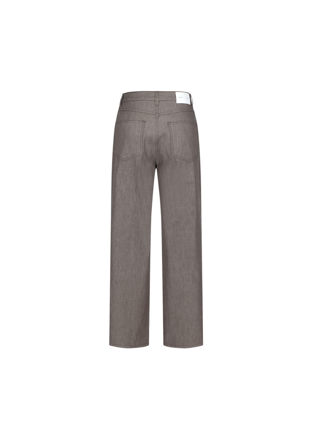 Amomento - Colored Straight Fit Denim (Brown) product image 4 | TRAB K-Fashion Australia