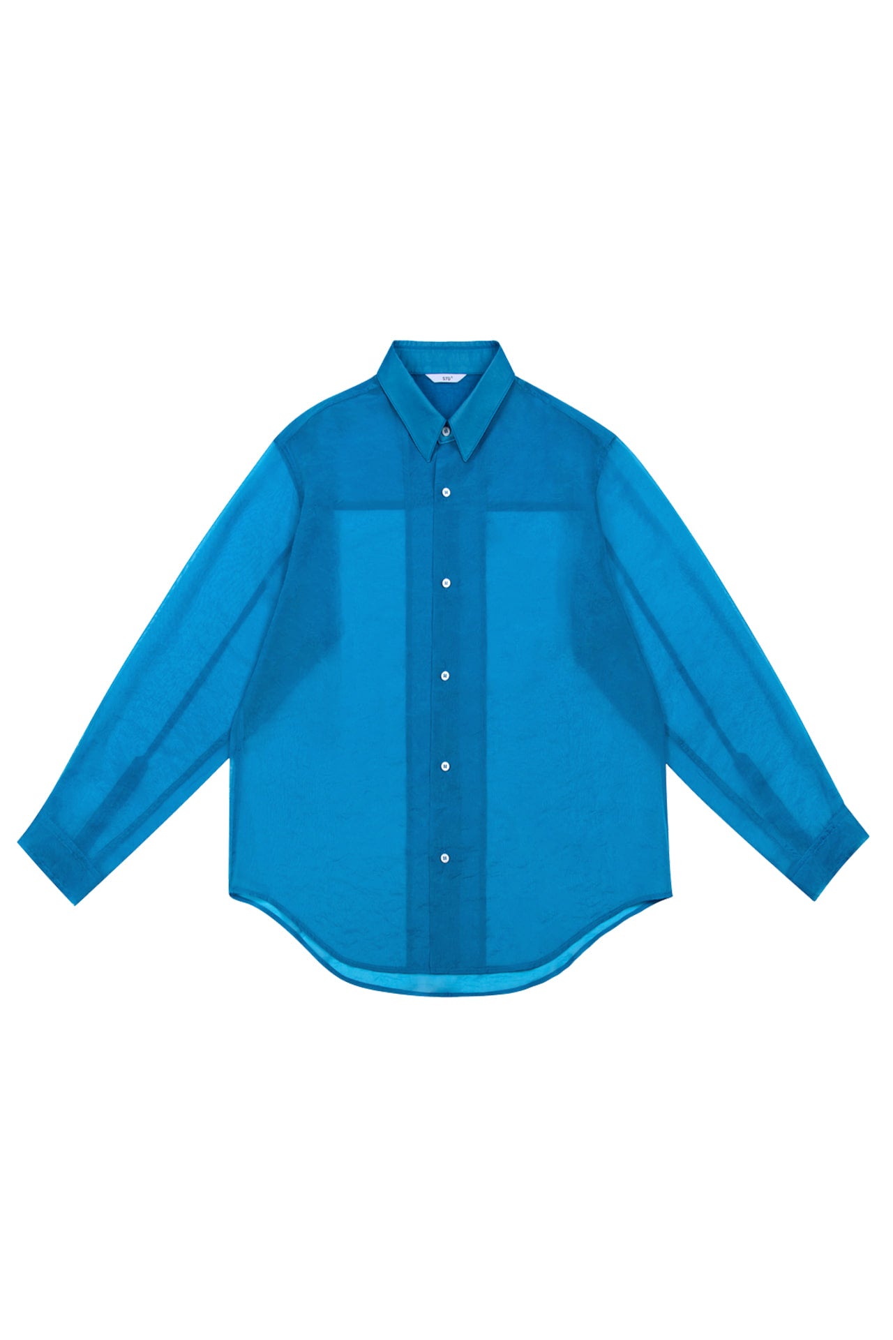 Stu - Sheer Shirt (Blue) product image 17 | TRAB K-Fashion Australia