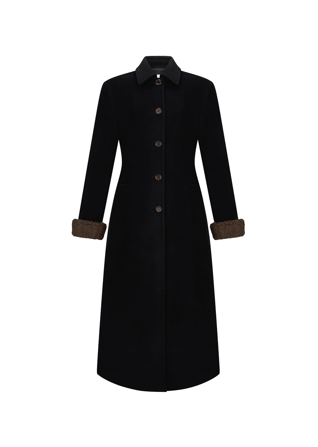 Amomento - single maxi long coat (Black) product image 12 | TRAB K-Fashion Australia