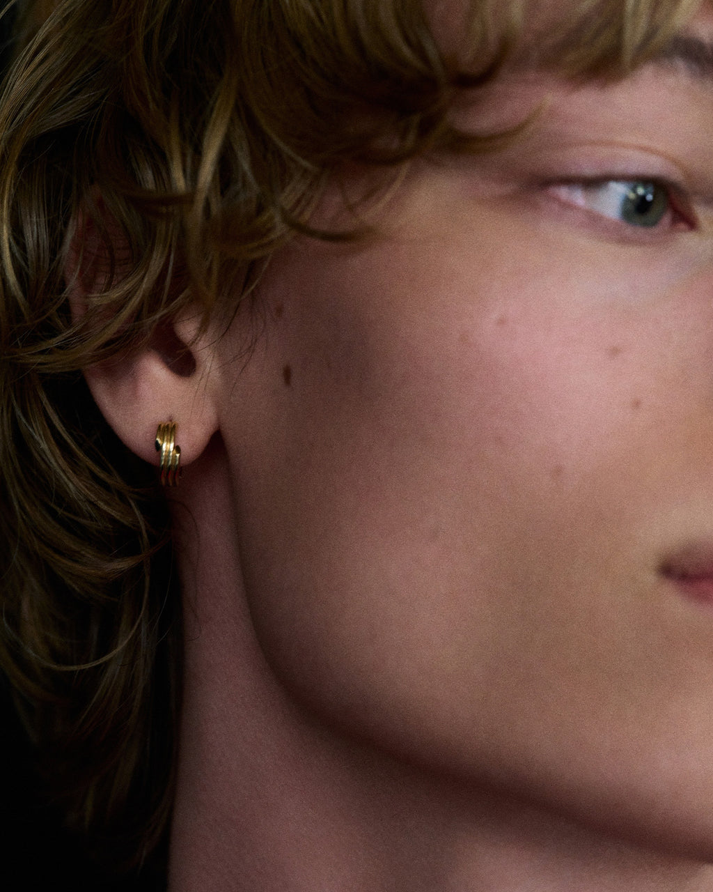 Numbering - Coil Signature Earrings / 3 turns #2103 product image 5 | TRAB K-Fashion Australia