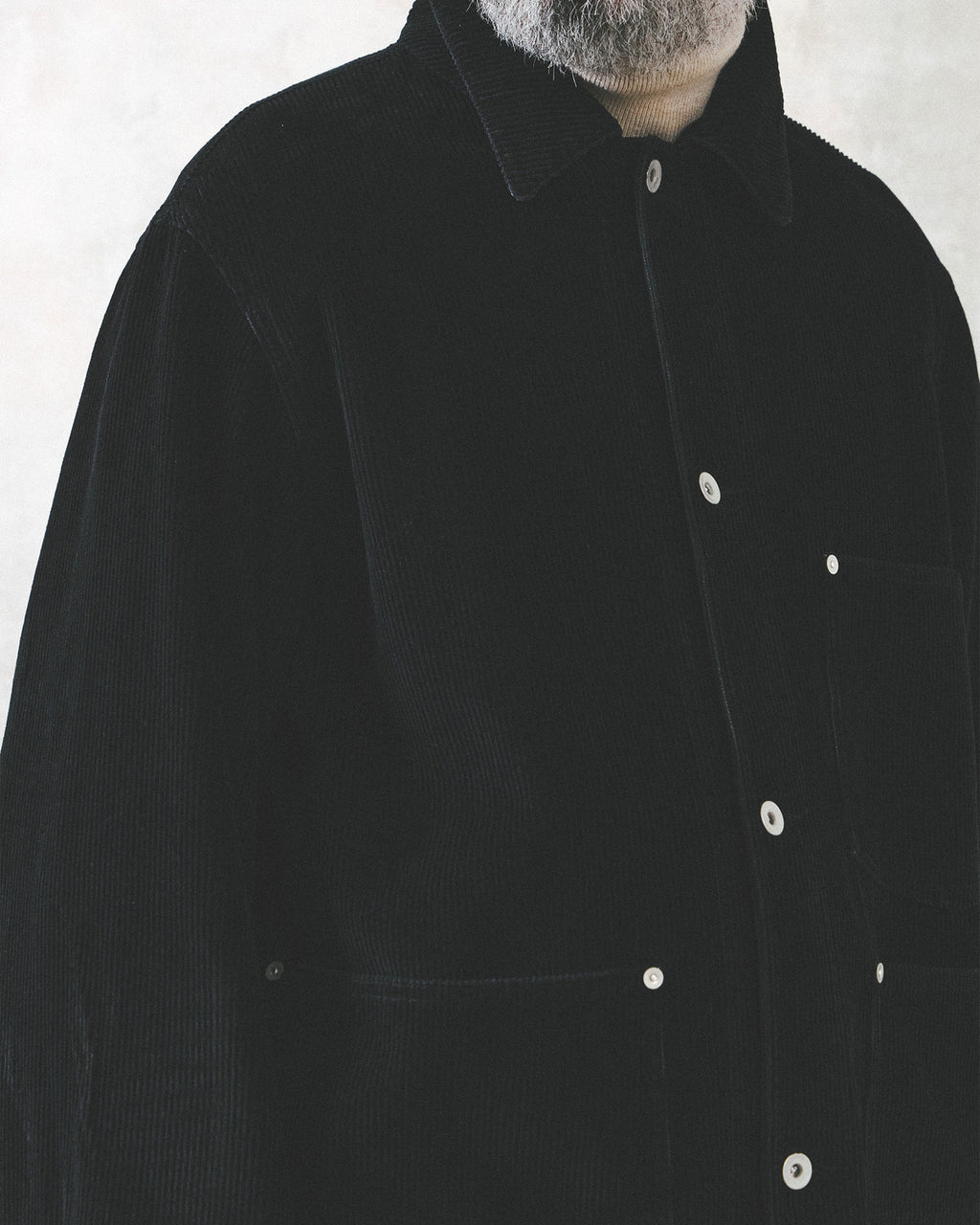 Eastlogue - Railman Work Jacket (Black Corduroy) product image 4 | TRAB K-Fashion Australia