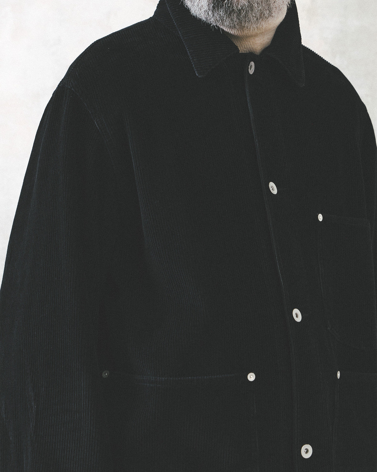 Eastlogue - Railman Work Jacket (Black Corduroy) product image 4 | TRAB K-Fashion Australia