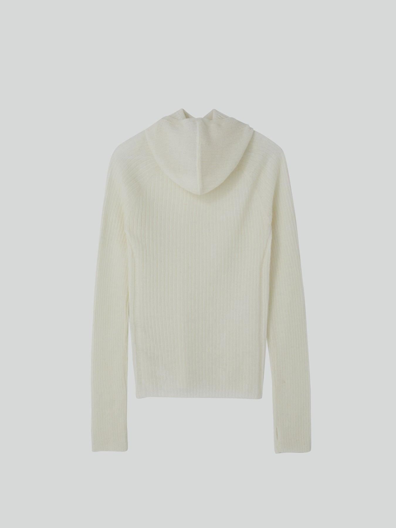 Recto - Hairy Balaclava Knit Top (Cream) product image 11 | TRAB K-Fashion Australia