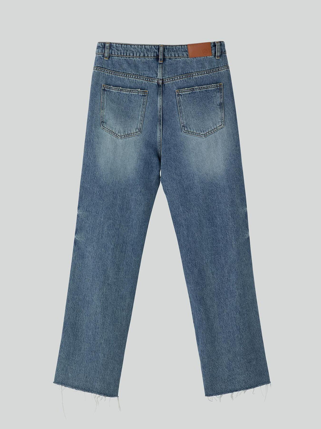 Recto - Theo Washed Denim Pants (Dusty Blue) product image 8 | TRAB K-Fashion Australia
