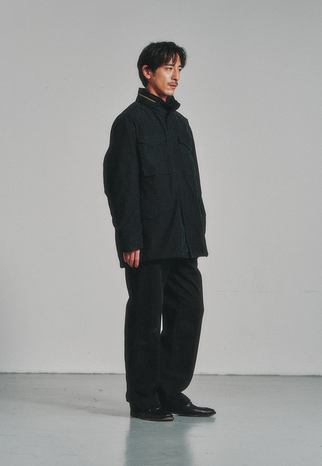 Art if acts - M-65 Field Jacket (Faded Black) product image 2 | TRAB K-Fashion Australia