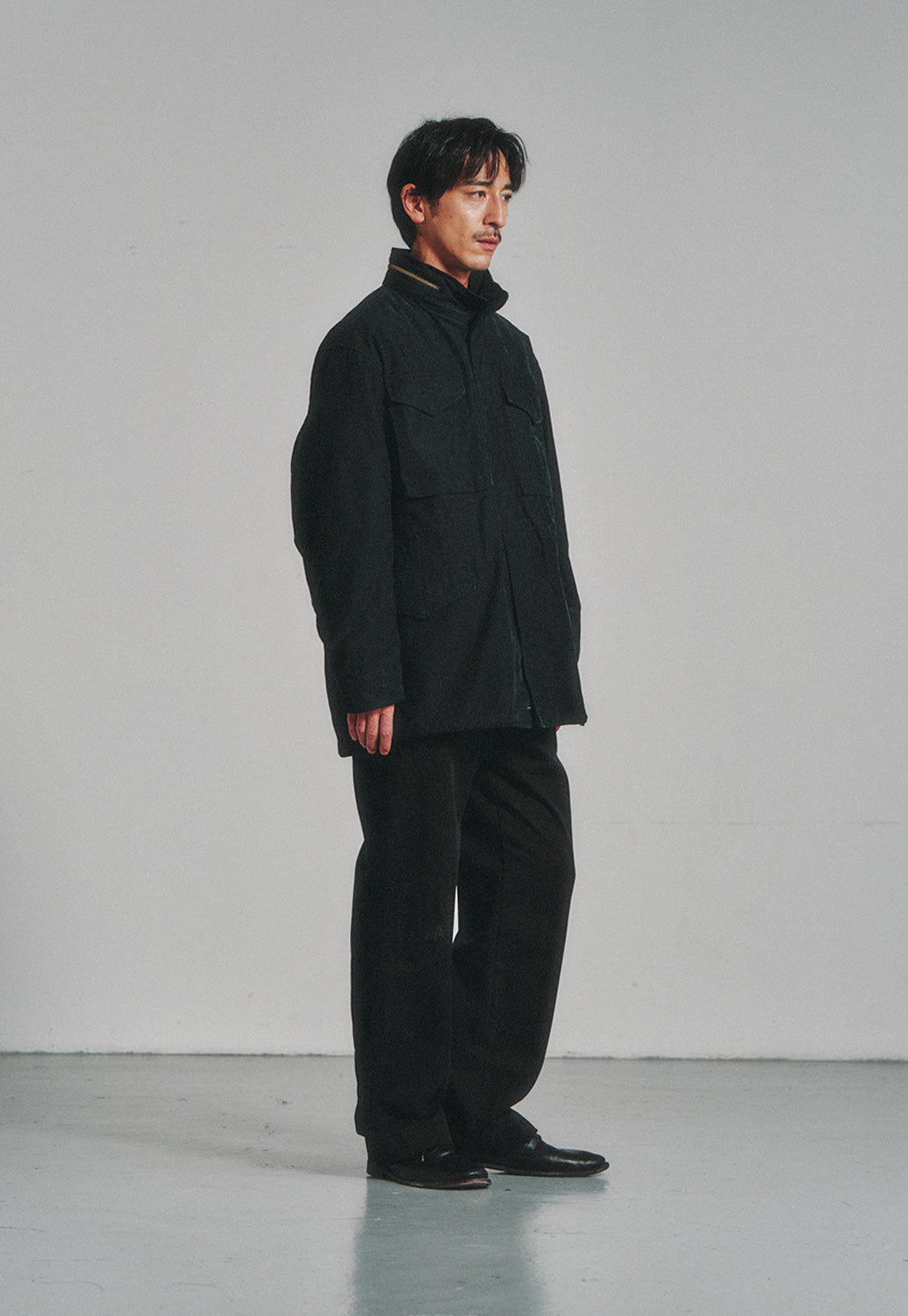 Art if acts - M-65 Field Jacket (Faded Black) product image 2 | TRAB K-Fashion Australia