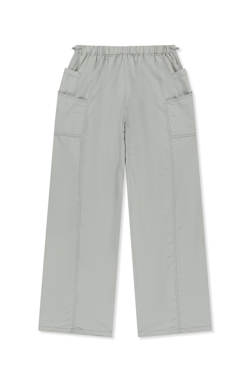 Matin Kim - Multi Panel Parachute Pants (Light Grey) product image 2 | TRAB K-Fashion Australia