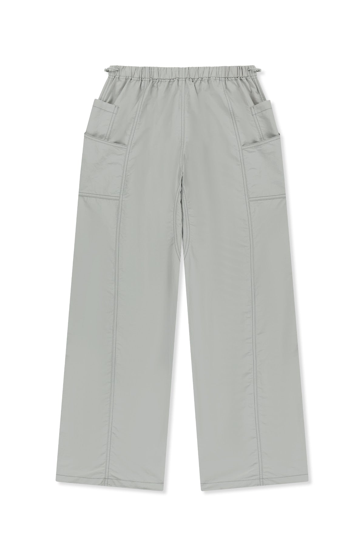 Matin Kim - Multi Panel Parachute Pants (Light Grey) product image 2 | TRAB K-Fashion Australia