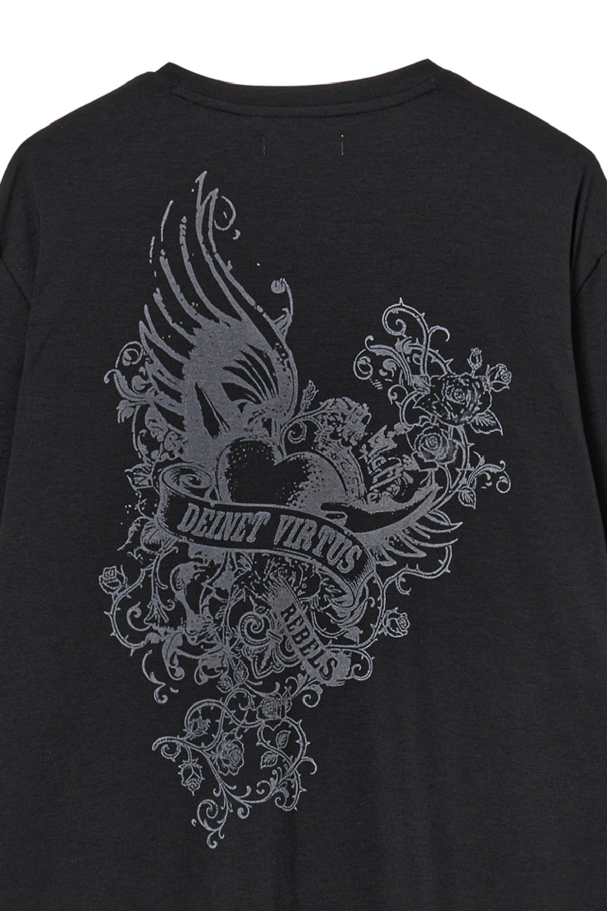 Deinet - Y2k Collage T-Shirt (Black) product image 5 | TRAB K-Fashion Australia