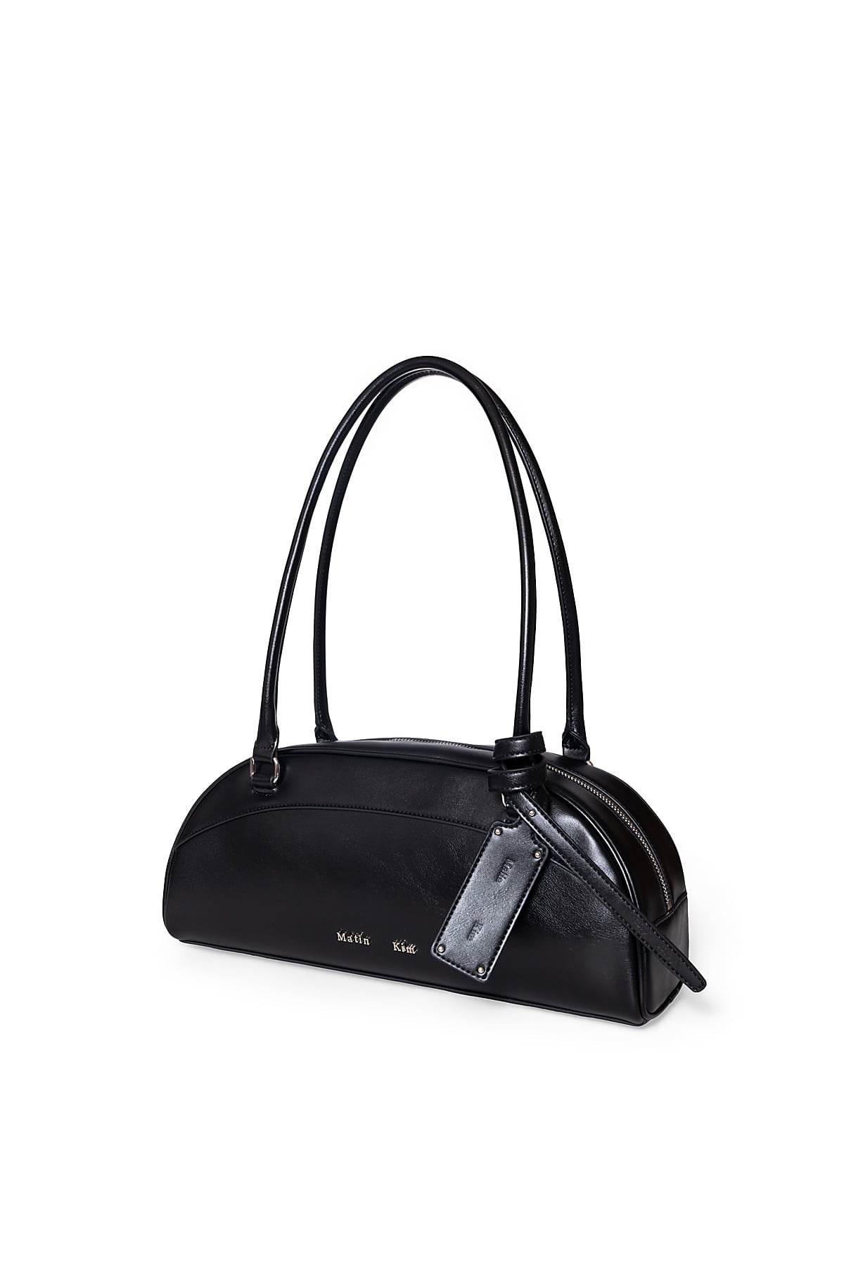 Matin Kim - Halfmoon Bowling Bag (Black) product image 2 | TRAB K-Fashion Australia