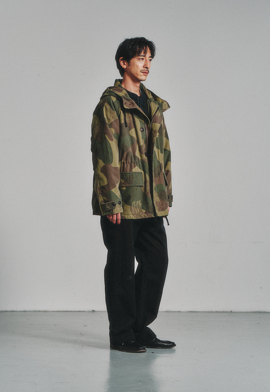 Art if acts - Camo Mil Parka (UK Brushstroke Khaki) product image 3 | TRAB K-Fashion Australia