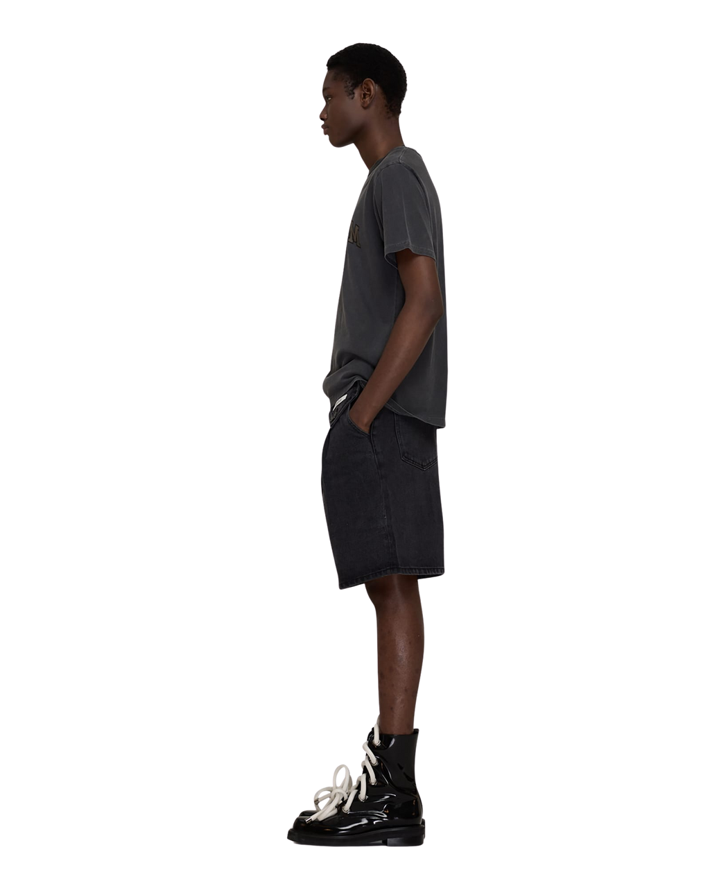 Kimhe Kim - Upcycled Universe T-Shirt (Grey) product image 3 | TRAB K-Fashion Australia