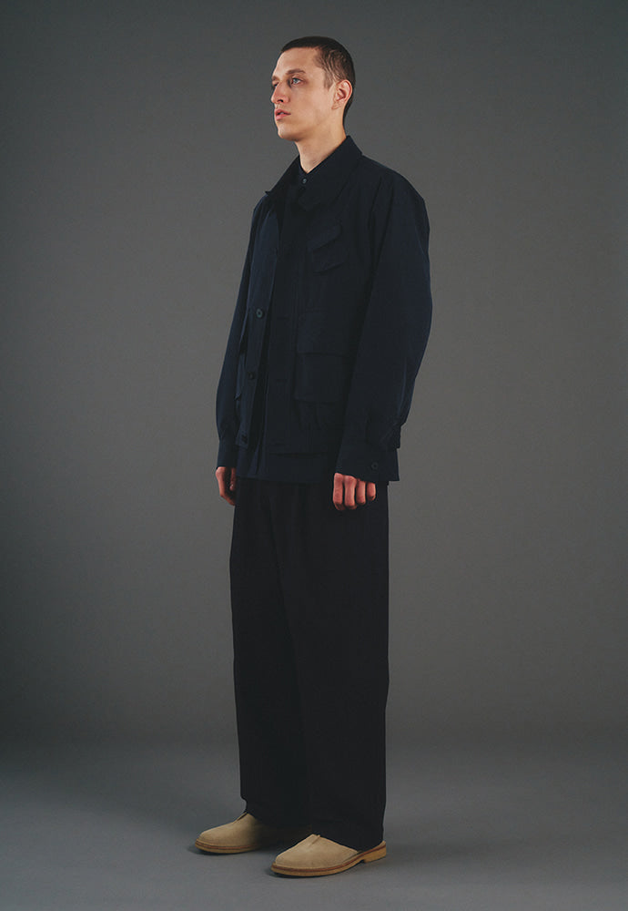 Art if acts - Three Pocket Blouson (Dark Navy) product image 4 | TRAB K-Fashion Australia