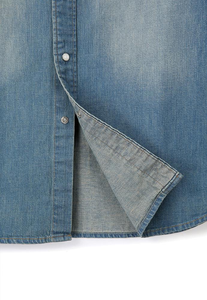 Art if acts - Western Denim Shirt_Japanese Fabric (Vintage Indigo) product image 12 | TRAB K-Fashion Australia