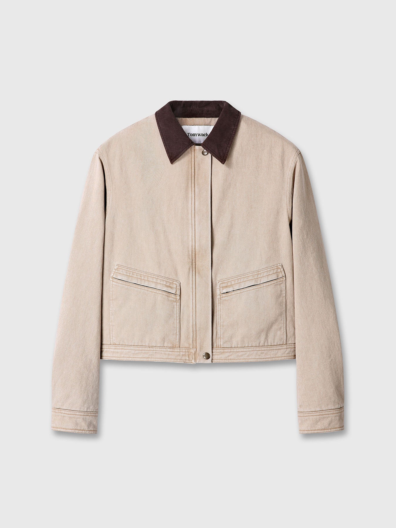 Tonywack - Cropped Work Jacket (Washed Beige) product image 9 | TRAB K-Fashion Australia