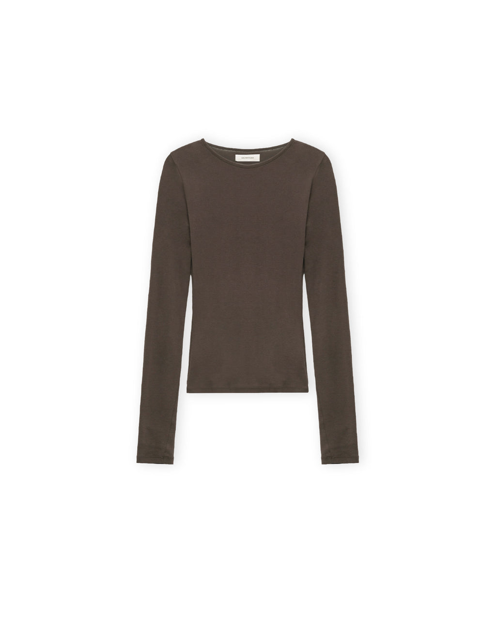 Brownyard - Ribbed Long Sleeve (Dark Brown) product image 4 | TRAB K-Fashion Australia