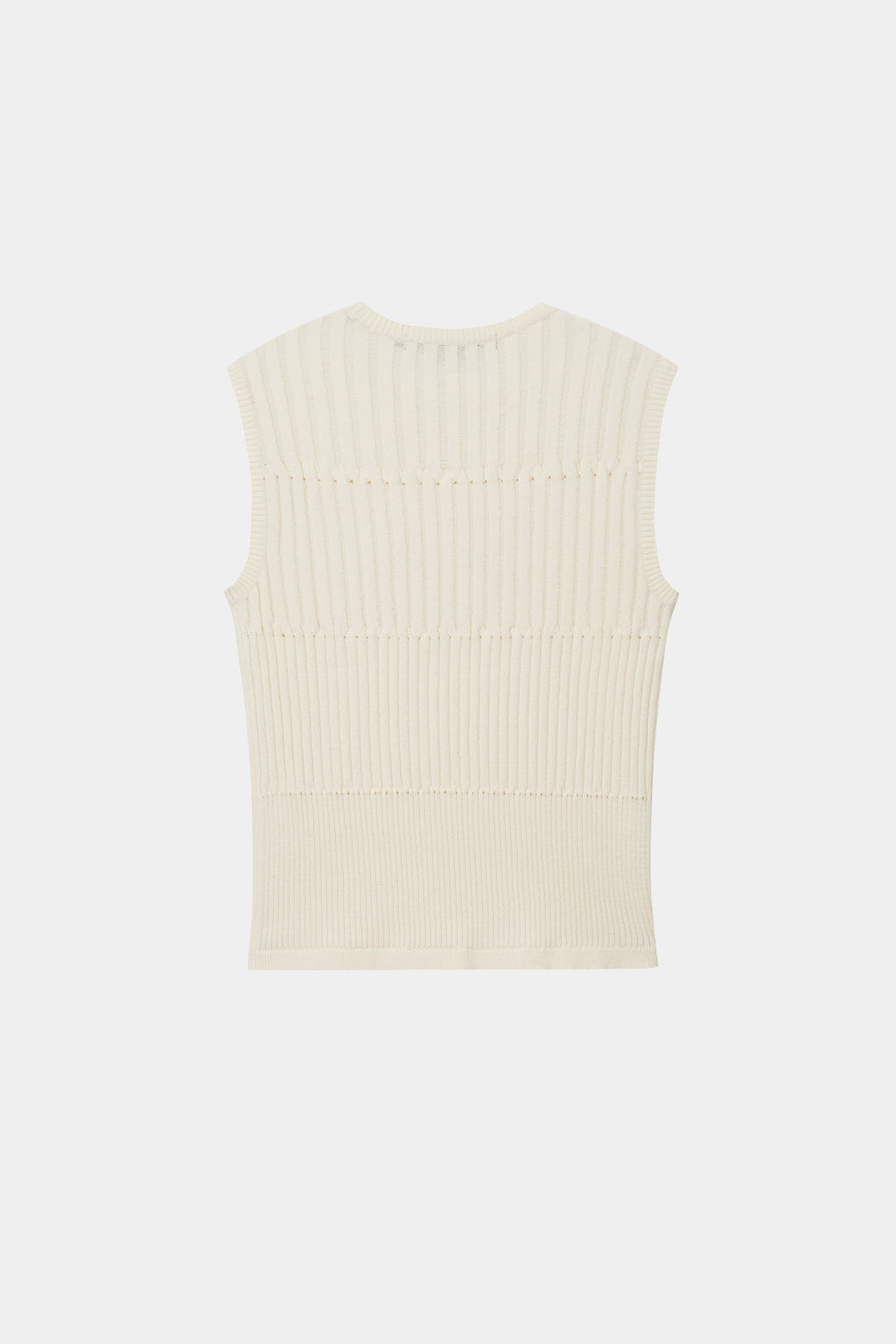 Andersson Bell - Ford Knit Sleeveless (Ecru) product image 8 | TRAB K-Fashion Australia