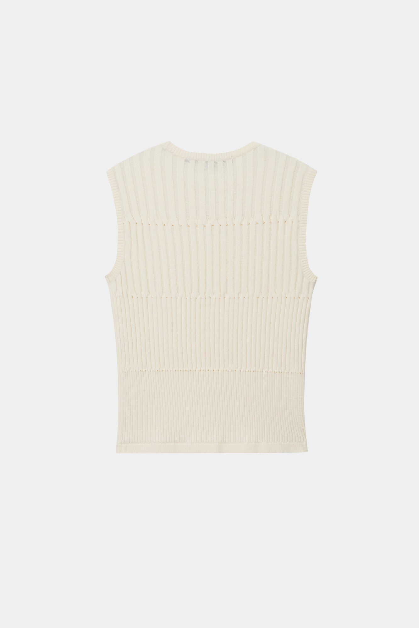 Andersson Bell - Ford Knit Sleeveless (Ecru) product image 8 | TRAB K-Fashion Australia