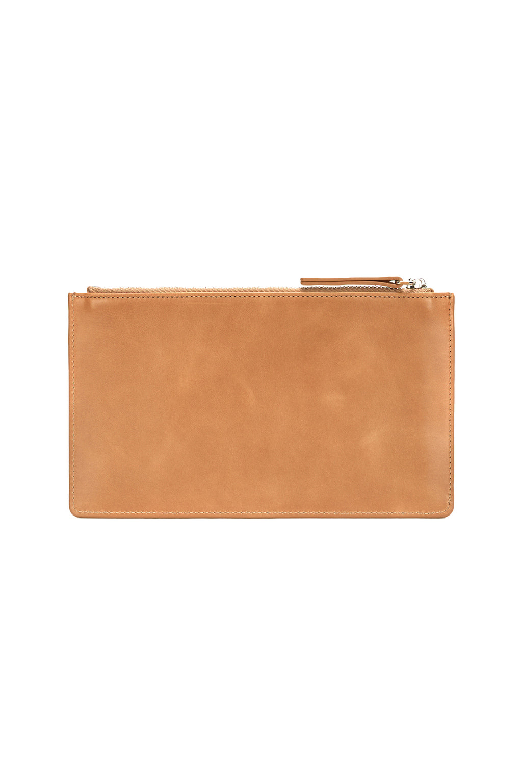 Matin Kim - Vintage Leather Clutch Bag (Beige) product image 4 | TRAB K-Fashion Australia