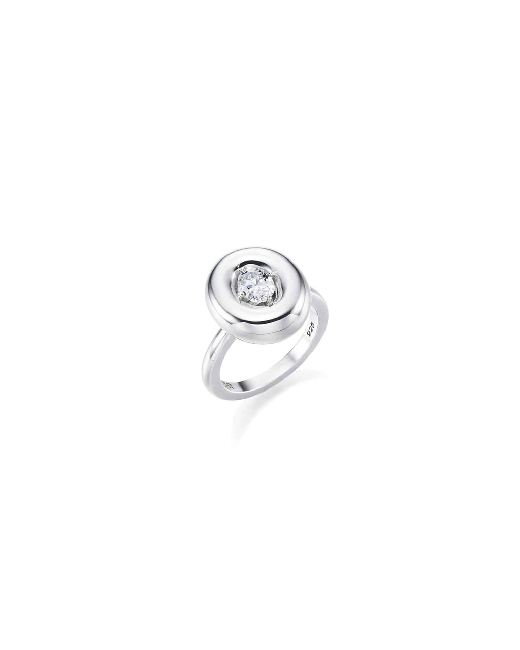 Numbering - Oval Solitaire Pinky Ring #3601 product image 5 | TRAB K-Fashion Australia