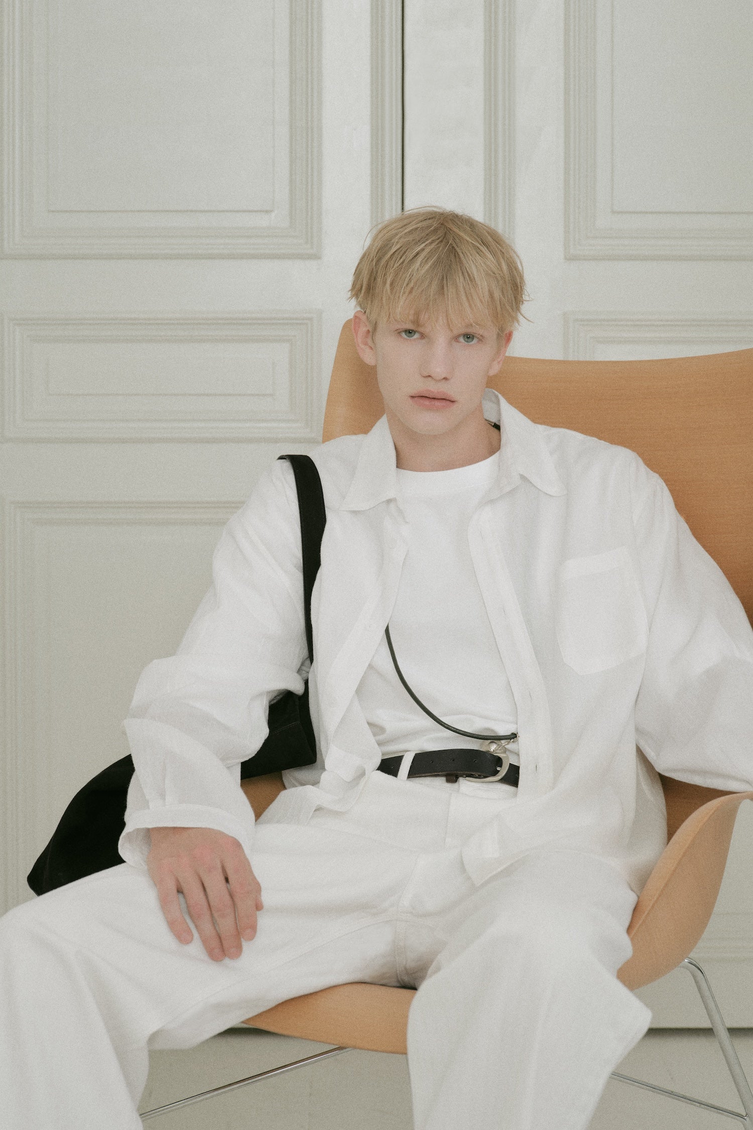 STU - Linen Shirt (White) product image 12 | TRAB K-Fashion Australia