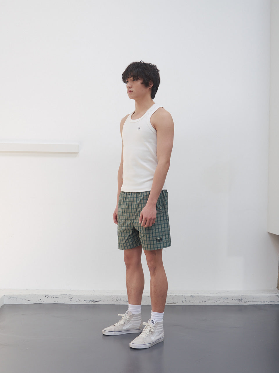Kijun - Check Shorts (Green) product image 4 | TRAB K-Fashion Australia