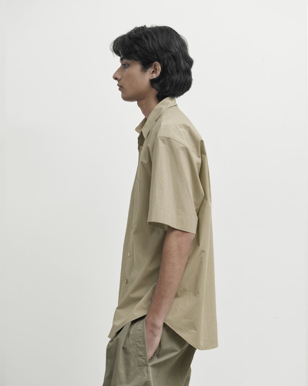 Brownyard - Half Shirt (Beige) product image 2 | TRAB K-Fashion Australia