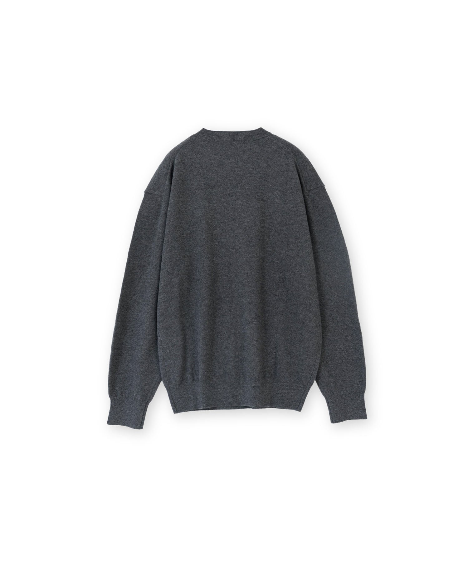 Brownyard - Extra Super Fine Crewneck Knit (Charcoal) product image 6 | TRAB K-Fashion Australia
