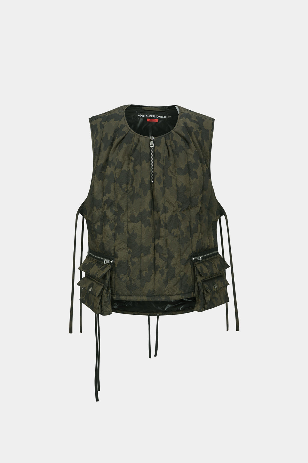 Andersson Bell - Camouflage Padded Turtle Vest (Green) product image 8 | TRAB K-Fashion Australia
