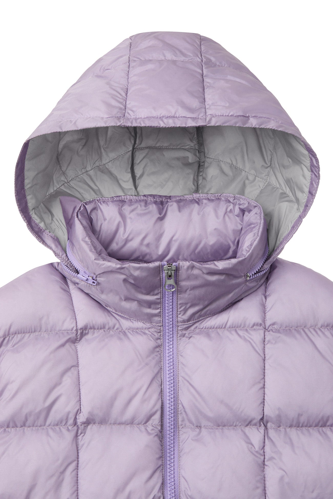 Deinet - Point Wellon Hood Vest (Purple) product image 4 | TRAB K-Fashion Australia