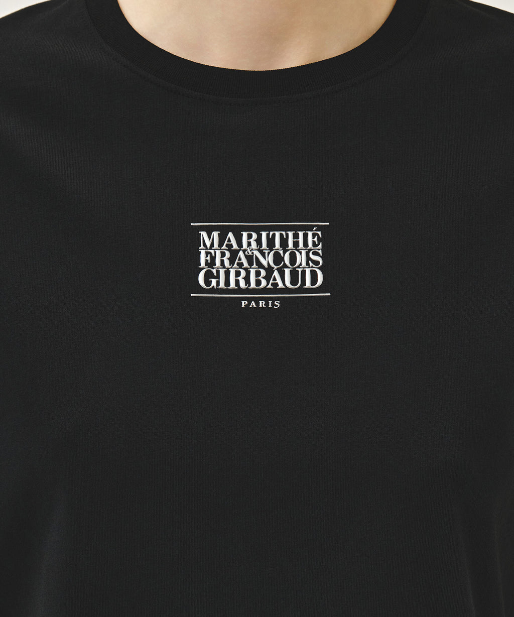 Marithe & Francois Girbaud - Small Classic Logo Tee (Black) product image 4 | TRAB K-Fashion Australia