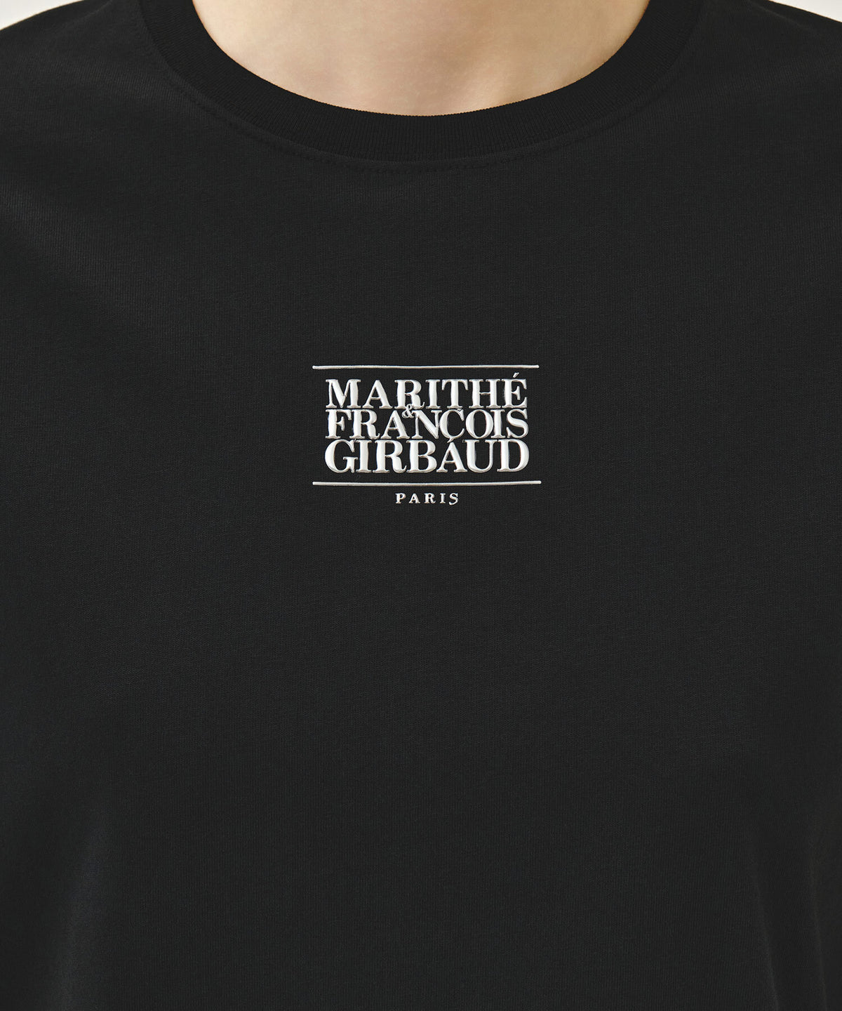 Marithe & Francois Girbaud - Small Classic Logo Tee (Black) product image 4 | TRAB K-Fashion Australia