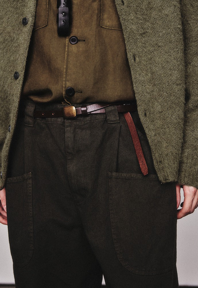 Art if acts - Plain Leather Belt (Espresso) product image 1 | TRAB K-Fashion Australia