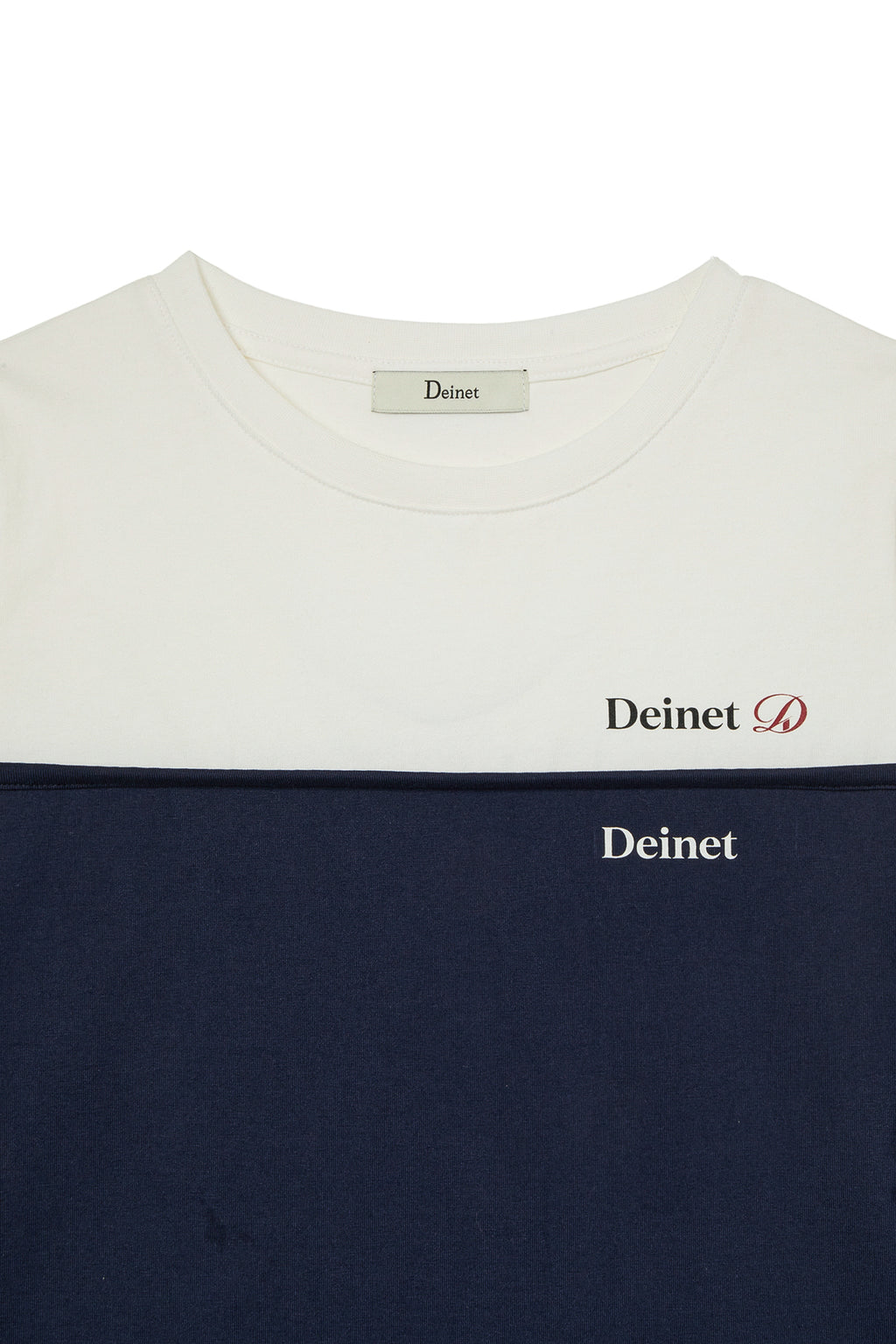 Deinet - Layered Contrast T-Shirt (White) product image 14 | TRAB K-Fashion Australia