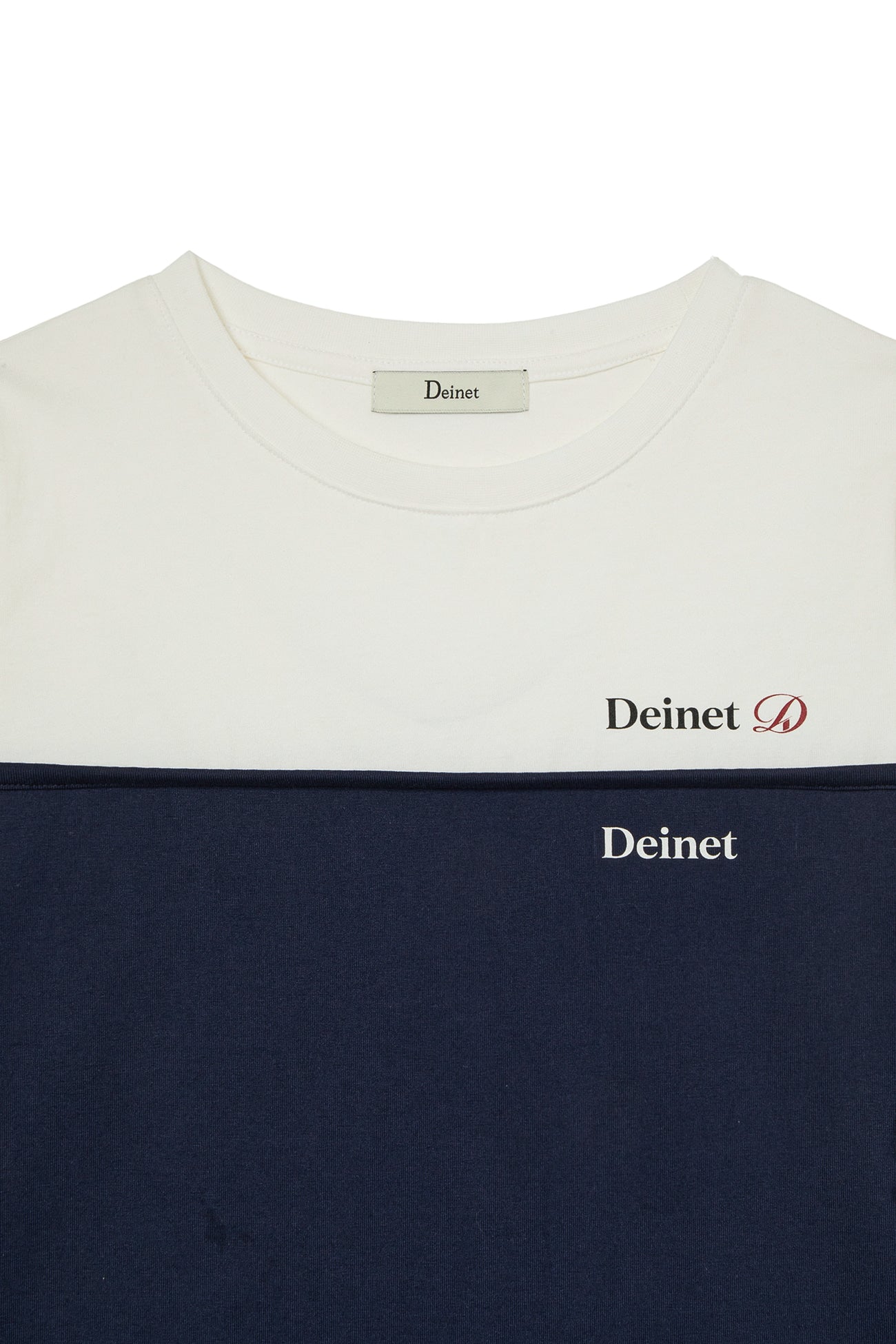 Deinet - Layered Contrast T-Shirt (White) product image 14 | TRAB K-Fashion Australia