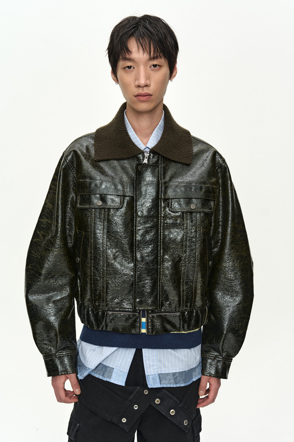 Andersson Bell - Ortega26 Bomber Jacket (Khaki) product image 4 | TRAB K-Fashion Australia