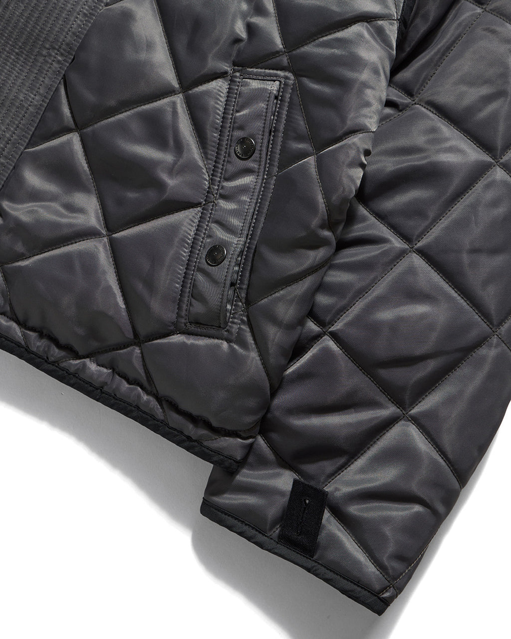 Eastlogue - Alpine Layered Quilted Jumper (Charcoal) product image 4 | TRAB K-Fashion Australia