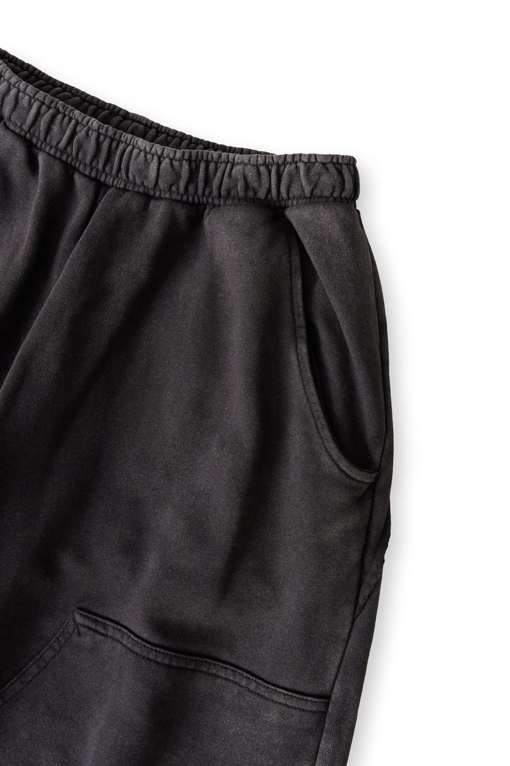 Hatchingroom - Double Knee Sweat Pants Aged (Charcoal) product image 4 | TRAB K-Fashion Australia