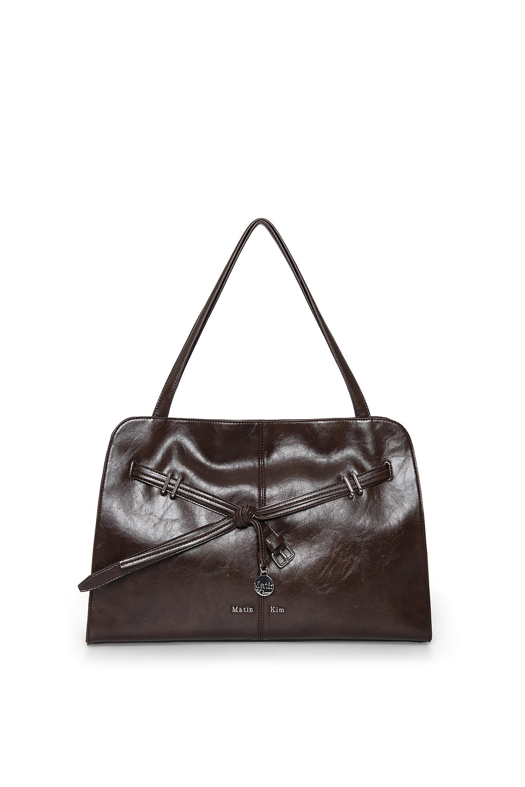 Matin Kim - Drop Tail Mellow Big Shoulder Bag (Brown) product image 1 | TRAB K-Fashion Australia