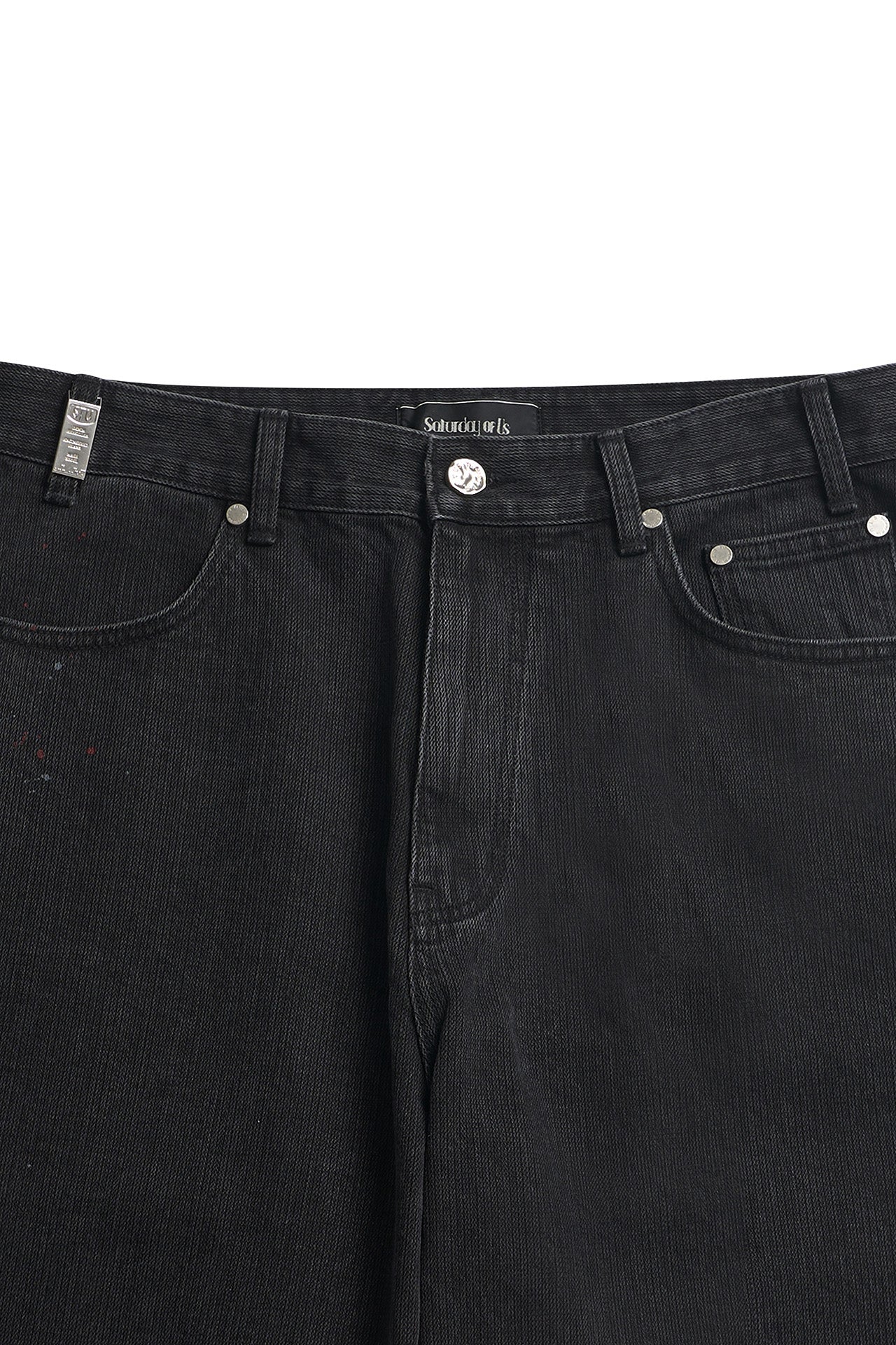 STU - Straight Paint Denim Pants (Grey) product image 18 | TRAB K-Fashion Australia