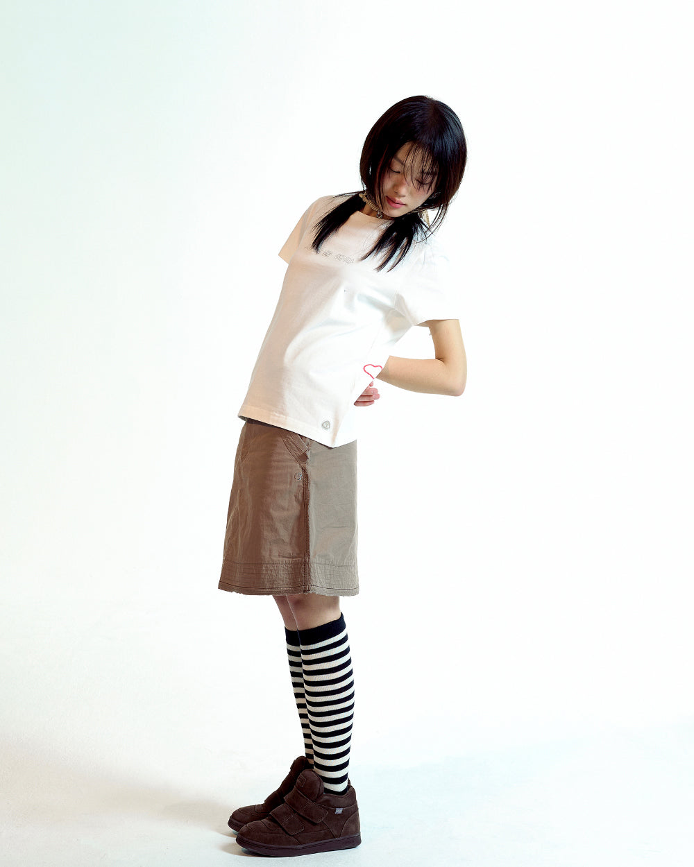 Coyseio - 사랑을 해라 T-Shirt (White) product image 5 | TRAB K-Fashion Australia
