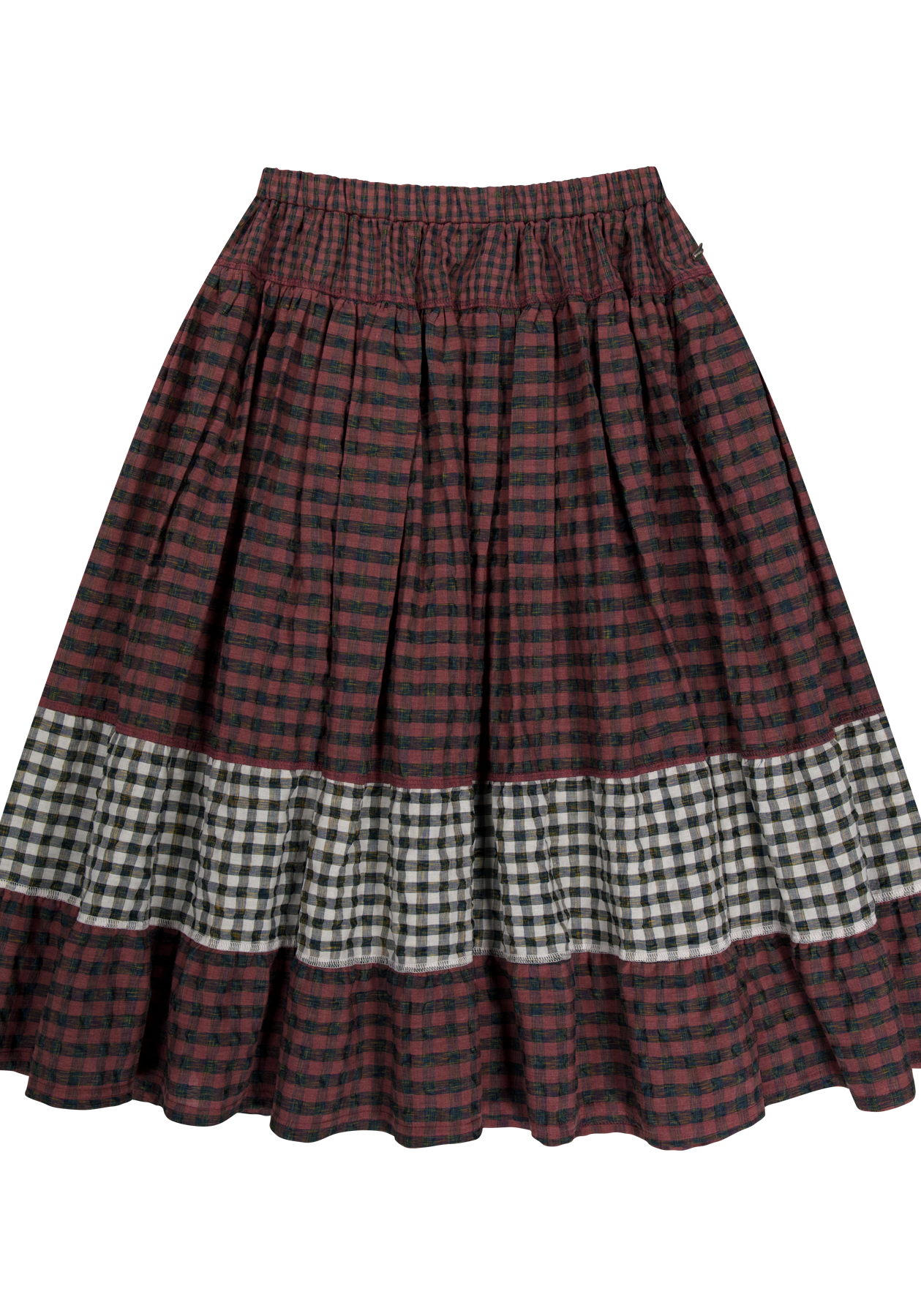 Coyseio - Mori Check Skirt (Pink) product image 2 | TRAB K-Fashion Australia