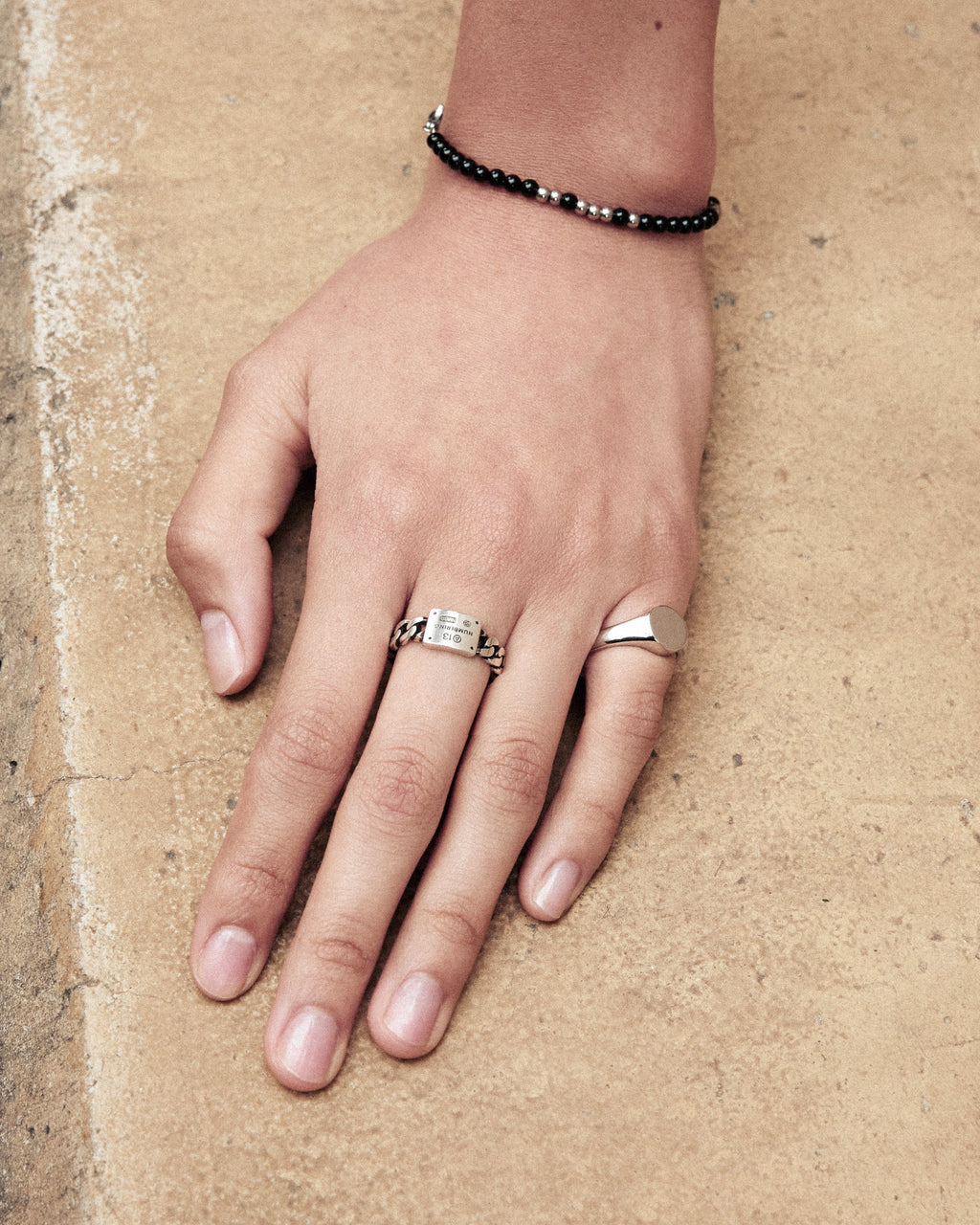 Numbering - Plate Chain Ring #8590 product image 3 | TRAB K-Fashion Australia