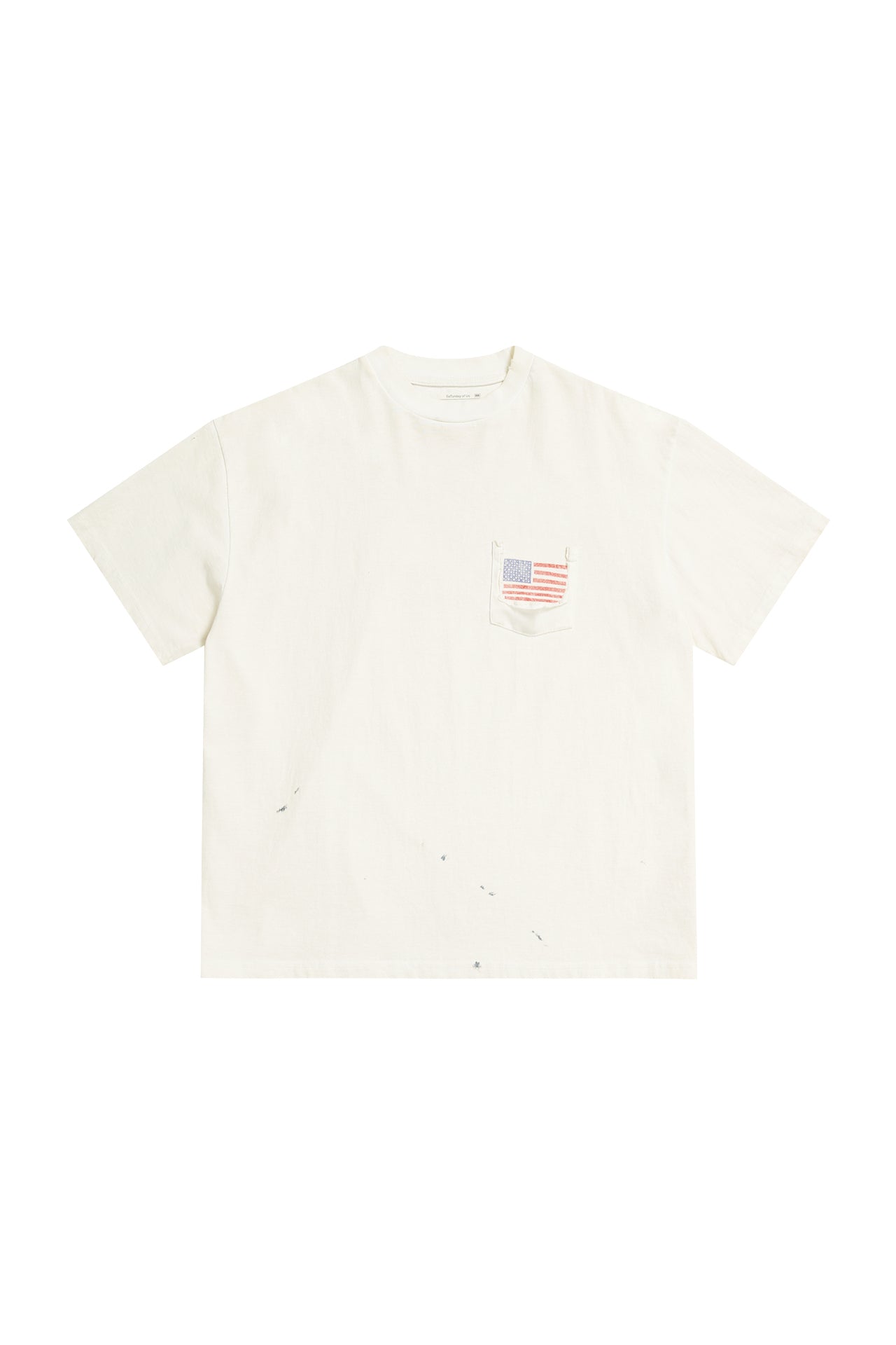 STU - Usa Flag T-shirt (Ivory) product image 14 | TRAB K-Fashion Australia