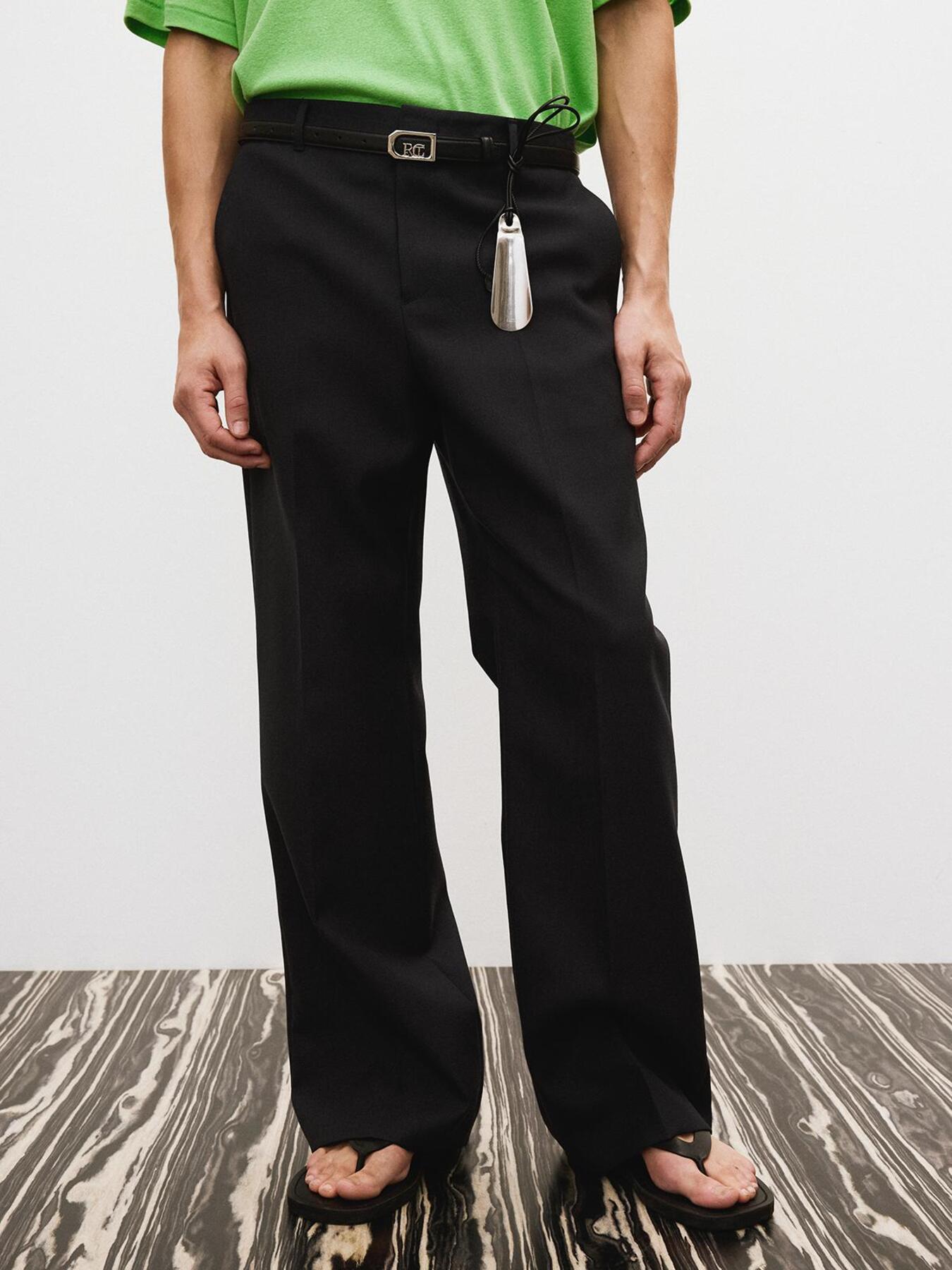Recto - Signature Rc Flared Pants (Vintage Navy) product image 5 | TRAB K-Fashion Australia