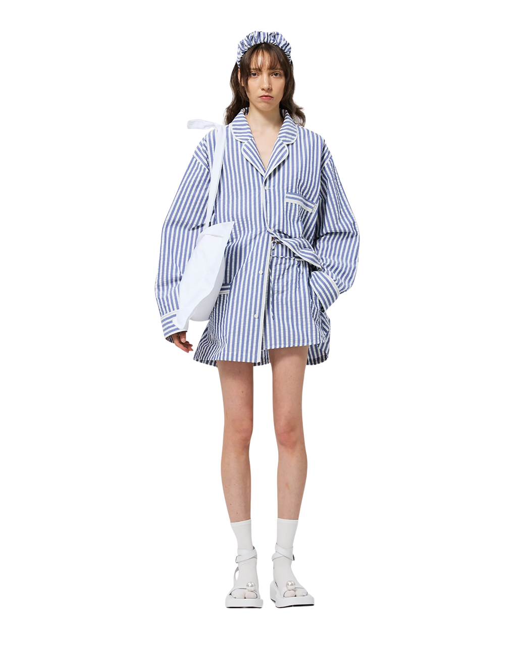 Kimhe Kim - Pajama Jacket (Blue) product image 2 | TRAB K-Fashion Australia