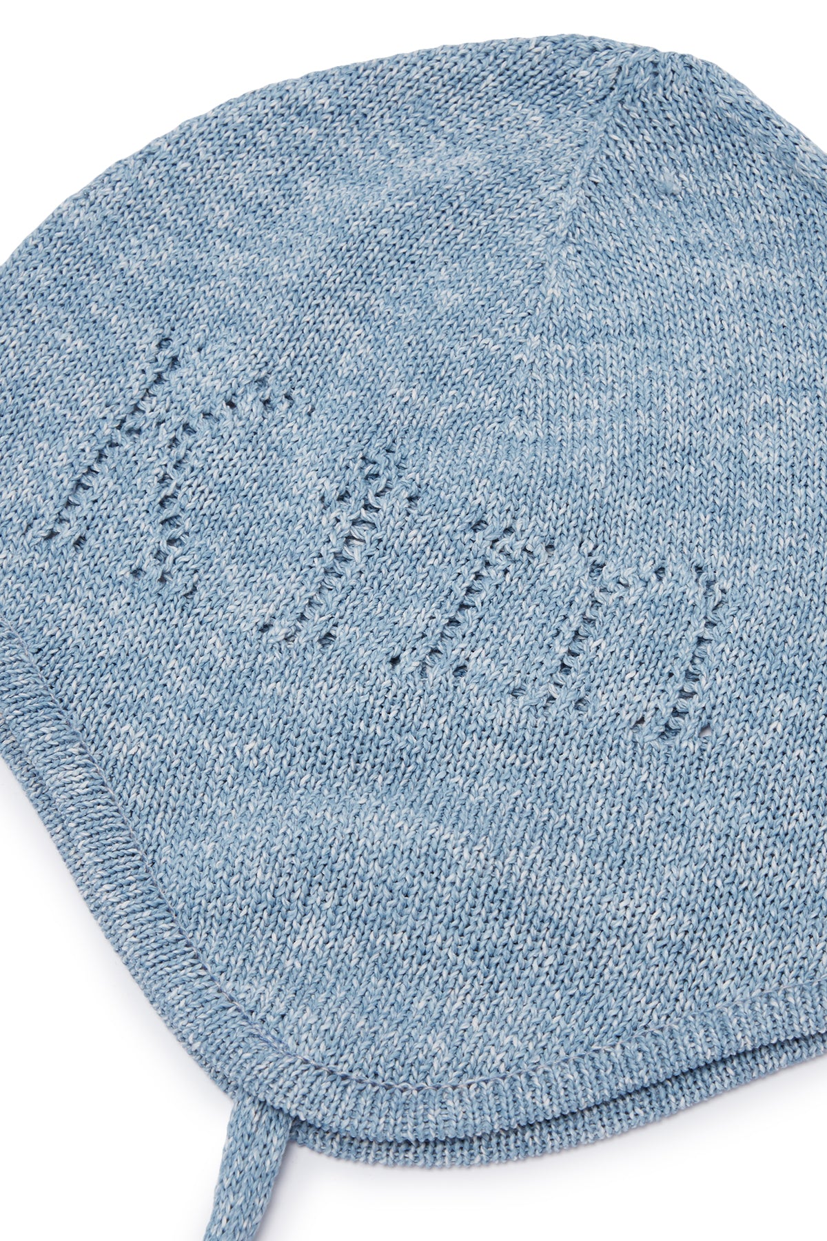 Matin Kim - Logo Punching Earflap Beanie (Sky) product image 3 | TRAB K-Fashion Australia