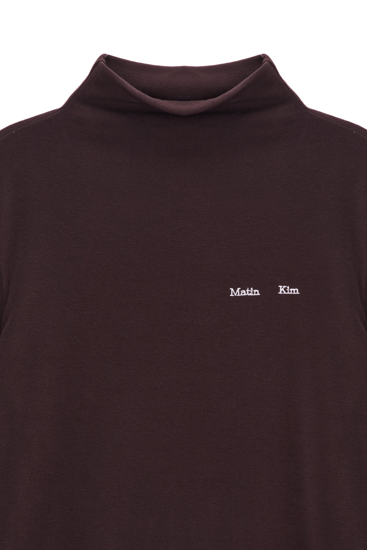 Matin Kim - Basic Turtle Neck (Brown) product image 3 | TRAB K-Fashion Australia